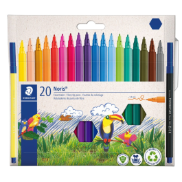 STAEDTLER Noris Club Assorterte Filttusjer, 1.0mm (Ulike Pakker), SDC-499