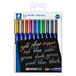 Staedtler Metallic Kalligrafipenn 2,8 mm Assortert, SDC-553