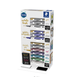 Staedtler C-DISP Metallic Merkepenn – Metallisk Skrift (STA832SCA130, 1 Eske)