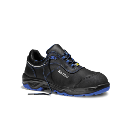 Elten Reaction Black-Blue Low S3, Sizes 36–52, Black-Blue, 1 Par, STN-E72285