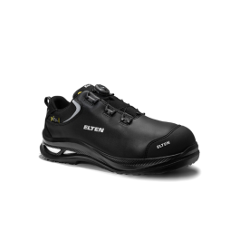 Elten Terence Boa Black Low S3, Sizes 39–48, Black, 1 Par, STN-E72889