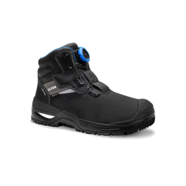 Elten Stefano Boa GTX Black-Blue S3, Sizes 36–48, Black-Blue, 1 Par, STN-E76875