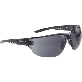 Bolle Safety Ness Smoke Lens Platinum Lite sikkerhetsbriller, svart, SBS-NESSPSF