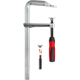 Bessey Stål Skruklemme med 2K Plasthåndtak - Varierende Størrelser fra 100 mm til 1250 mm, SOH-B004