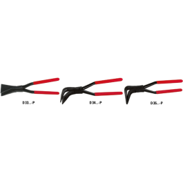 Bessey 270–280 mm Søm- og Klemtang Sett, Rød/Svart, SOH-B016
