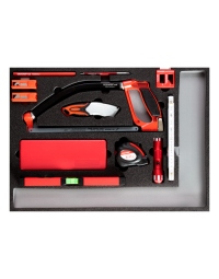 Gedore Red Line, R22350004, måleverktøysett og kutterverktøy 1/1 Ct-modul, 1 sett, SGD-3301685