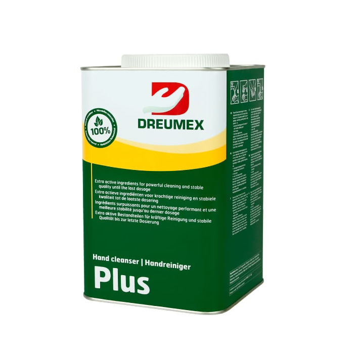 Dreumex Plus håndrens, gul, 4,5 l, SKC-2387603
