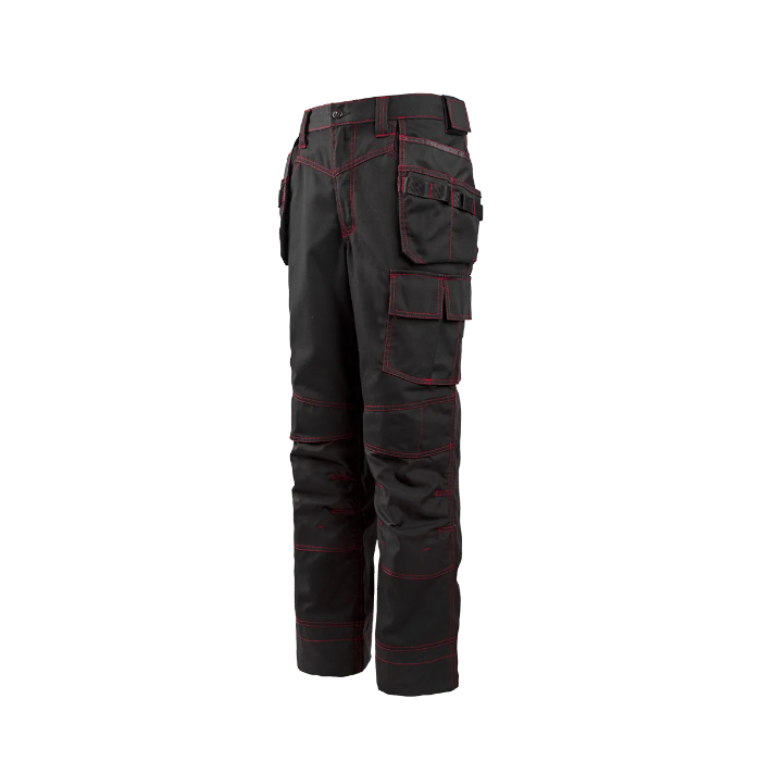 Gloves Pro Midjebyxor Workwear, Bukser, Sort/Rød, 1 Stykk, SGP-7560/D96-BLK-D96, str. D96