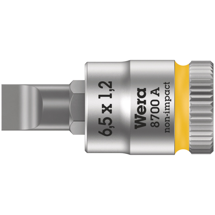 Wera Slotted Bit Socket – Kompakt Design, Høy Kvalitet, 1 Stykk, SWE-363
