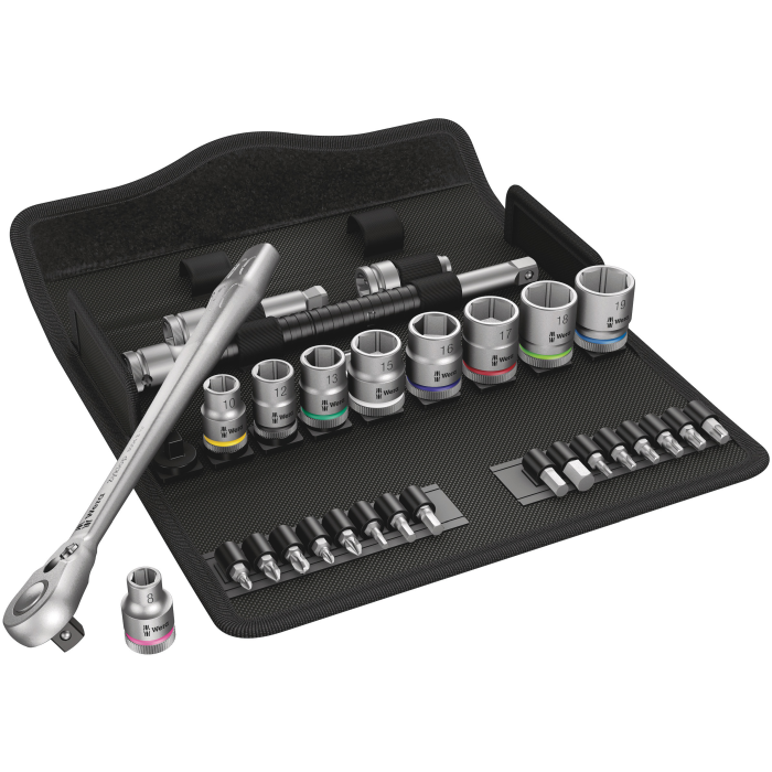 Wera Zyklop Metal Rattsett – Slank og Robust, 1 Boks, SWE-203