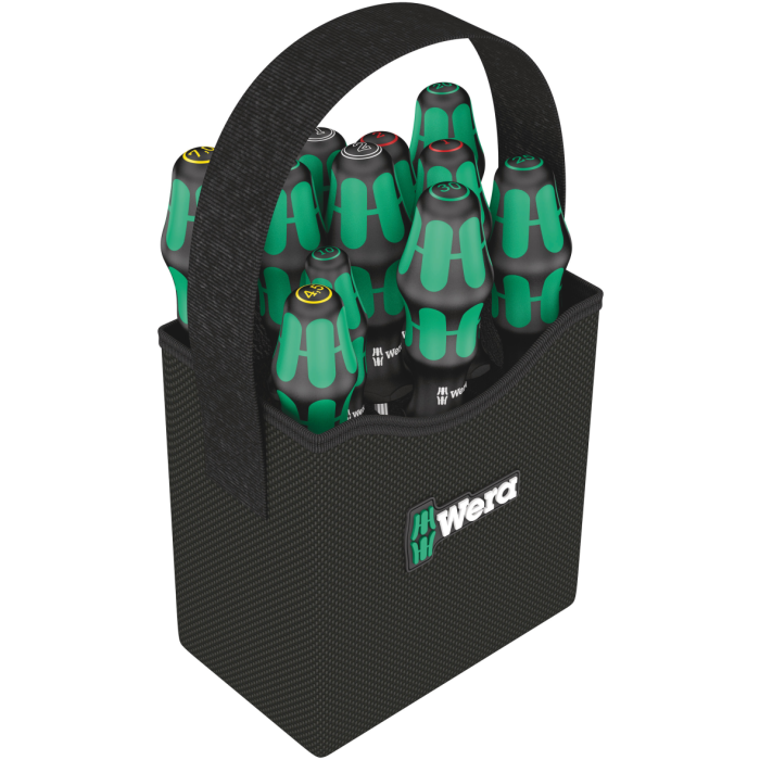 Wera Kraftform Skrutrekkersett – VDE-Isolerte og Ergonomiske, 1 Boks, SWE-507