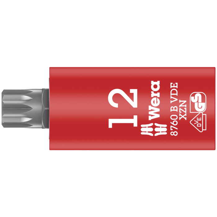 Wera Zyklop Bit Socket – Økt Sikkerhet, Kompakt (M 8-12), 1 Stykk, SWE-383