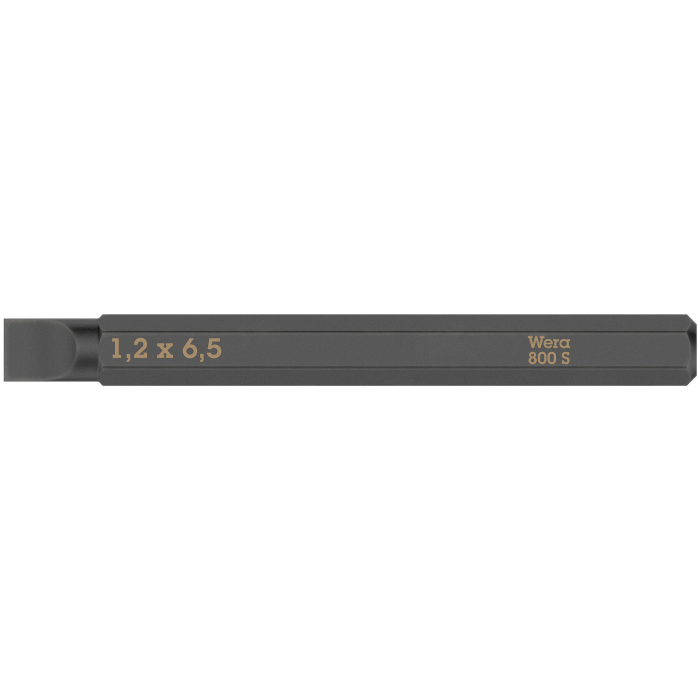 Wera Slotted Bits – Ekstra Slitesterk, 1 Stykk, SWE-184