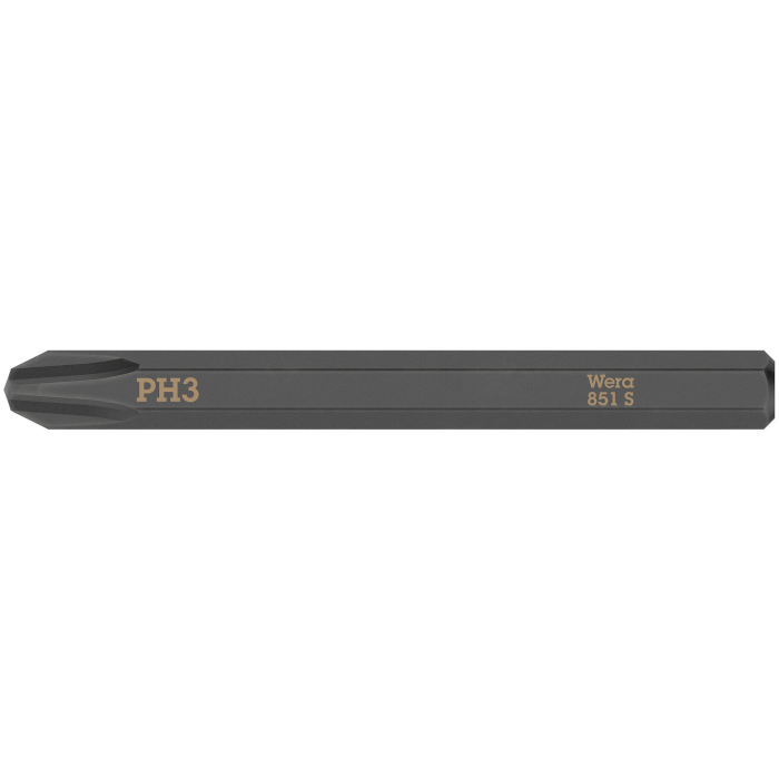 Wera Phillips Bits – Ekstra Slitesterk, 1 Stykk, SWE-240