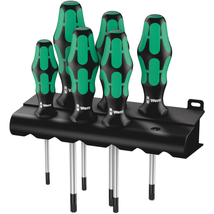 Wera TORX® Skrutrekker Sett – Ergonomisk Design ( 05028062001, 1 Boks )