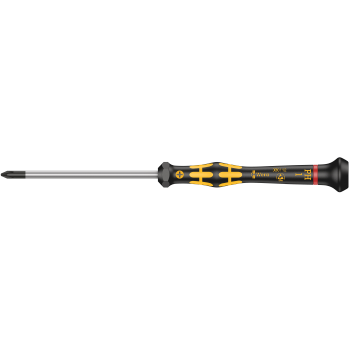 Wera Kraftform Micro Skrutrekker – ESD-sikker, Ergonomisk, 1 Stykk, SWE-012