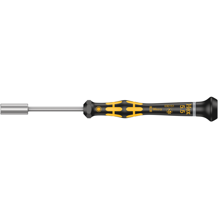 Wera Kraftform Micro Skrutrekker – ESD-sikker, ergonomisk, 1 Stykk, SWE-017