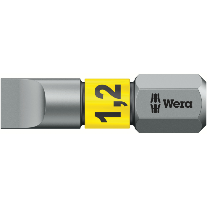 Wera BTZ Bits for Slotted Screws, Lang Levetid, 10 Stykk, SWE-187