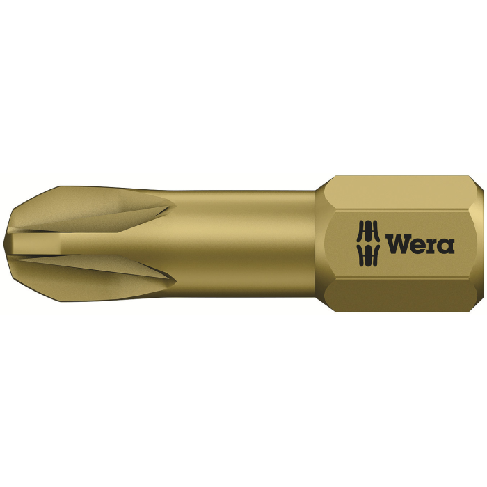 Wera TH-Bits – Torsjonsbeskyttelse (10 Stykk, PZ 1-3x25), 10 Stykk, SWE-286