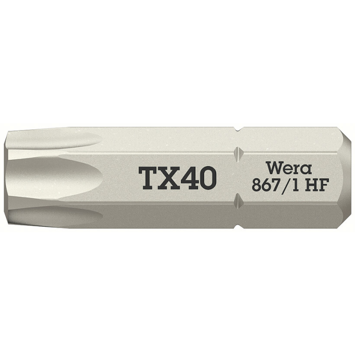 Wera TORX® HF Bits – 10 Stykk, TX 10-40, 10 Stykk, SWE-323