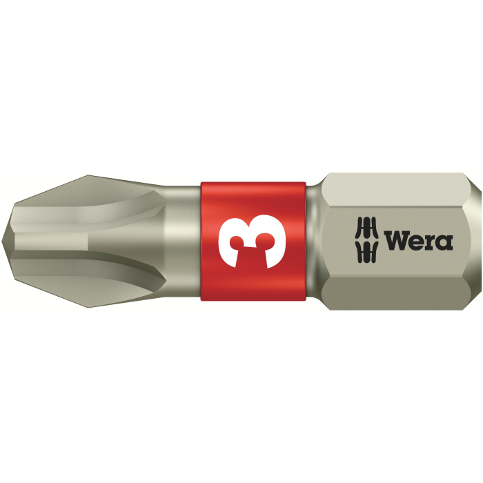 Wera TS Bits – Rustfrie, Høy Slitestyrke (PH 1-3, 10 Stykk), 10 Stykk, SWE-102