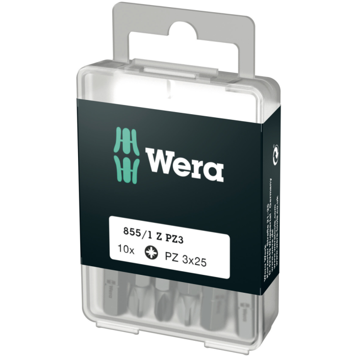 Wera Z DIY Bits – Premium Bits for Pozidriv Skruer, 1 Boks, SWE-291