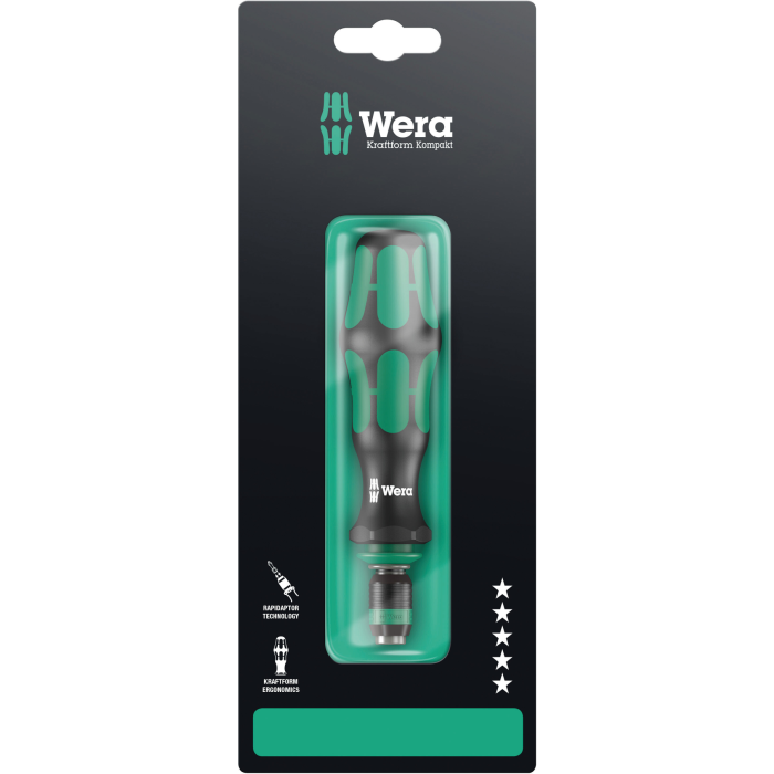 Wera Bitholder med Ergonomisk Håndtak, 1 Stykk, SWE-211