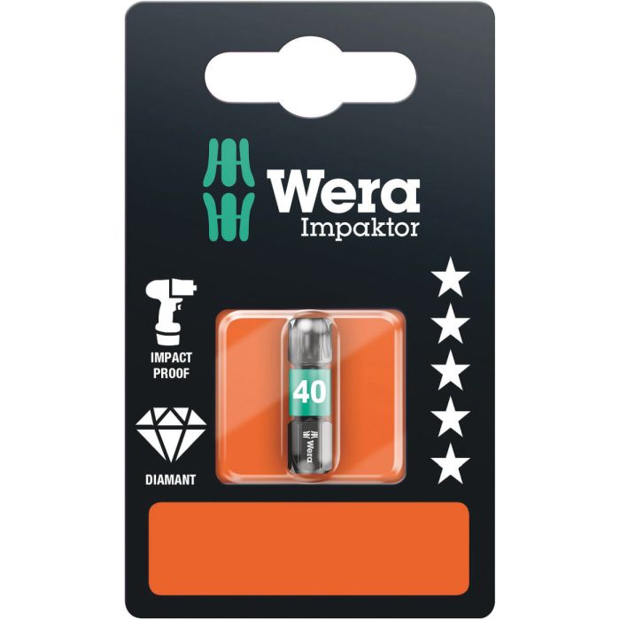 Wera Impaktor Bits – TX 20-40 (5 Stykk), 5 Stykk, SWE-316