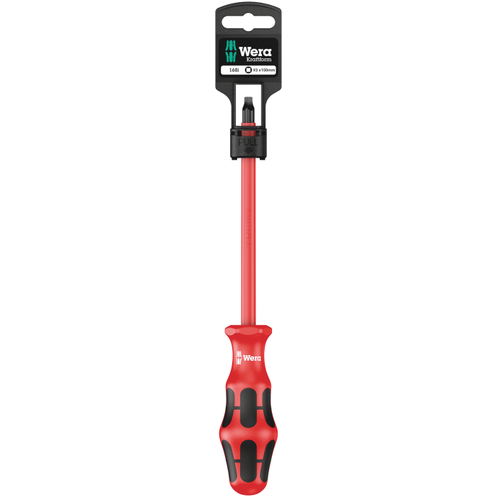 Wera VDE Skrutrekker – Sikker Arbeid Opp Til 1,000 Volt, 1 Stykk, SWE-040