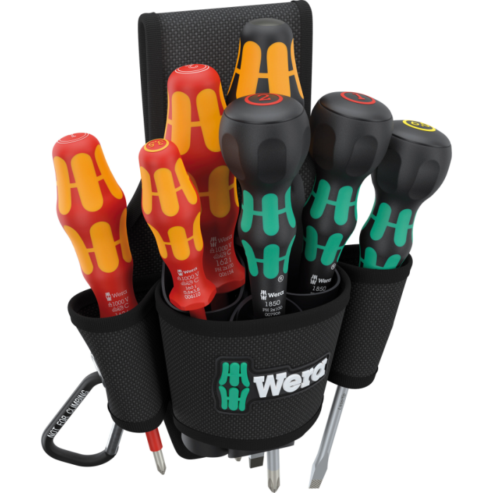 Wera Belteholster Sett – Perfekt Verktøyorganisering  ( 05136033001, 1 Boks )