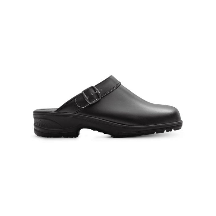 Monitor Birka ryggstrap arbeidstresko, unisex, svart og hvit, størrelse 35-47, SBG-1000253