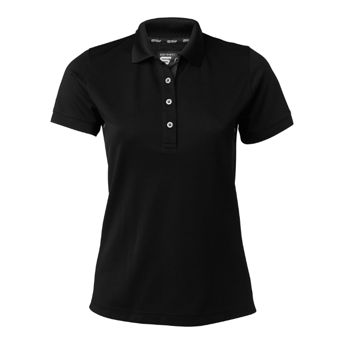 South West Sandy Polo, Dame, Farger: Svart, Marine, Cobolt blå, Rød, Krydret oransje, Størrelser: XS - XXL, SBG-1000325
