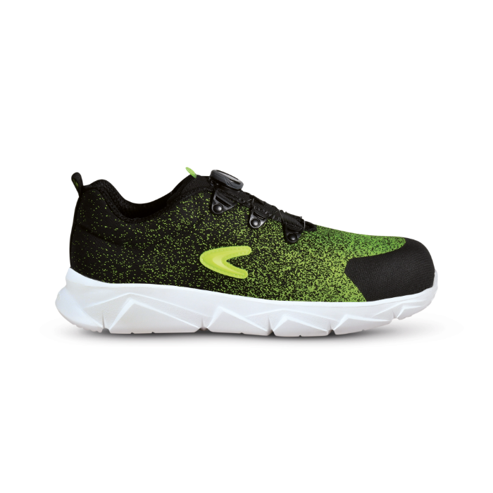Cofra vernesko unisex svart/grønn, størrelse 36-48, SBG-1001124