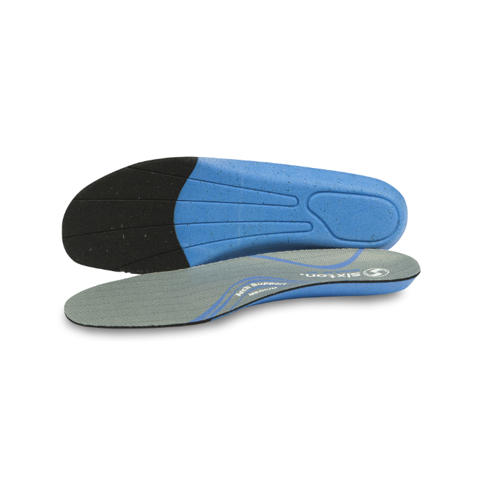 Sixton Modular Fit Medium innersåle, unisex, svart/blå, størrelse 36-48, SBG-1001227