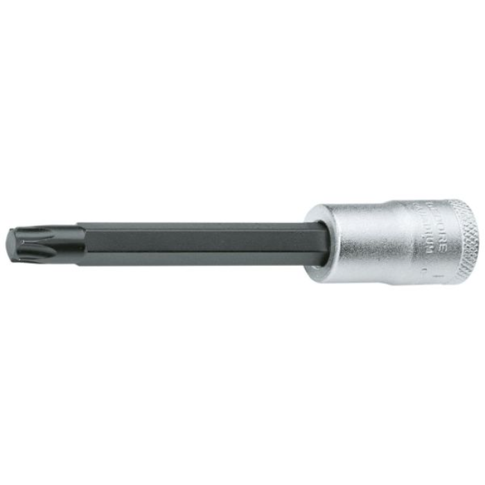 Gedore Blue Line ITX 30 L lange Torx-skrutrekkerbitssokler 3/8 tommer T20-T50, 1 Stykk, SGD-922
