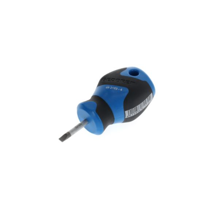 Gedore Blue Line Stubby skrutrekkersett, 4 mm til 8 mm, 1 Stykk, SGD-681