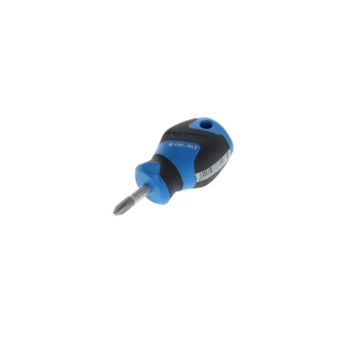 Gedore Blue Line Stubby skrutrekkere PH 1 & PH 2, 1 Stykk hver, SGD-724
