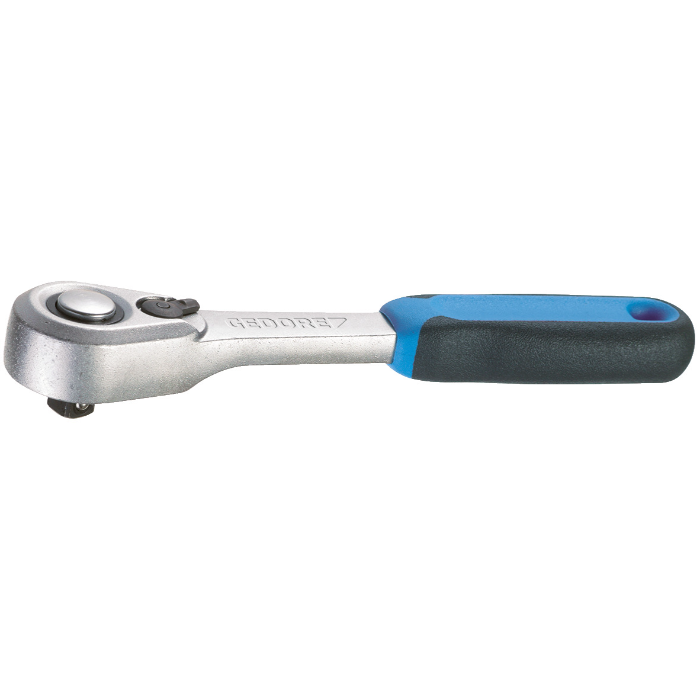 Gedore Blue Line, 2093 U-20, vendbar skralle 1/4 tomme 127 mm, 1 stk., SGD-1703749