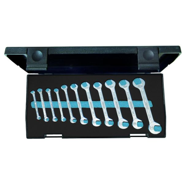 Gedore Blue Line Dobbeltnøkkelsett, 4,5-13 mm, 10-11 Stykk, SGD-281