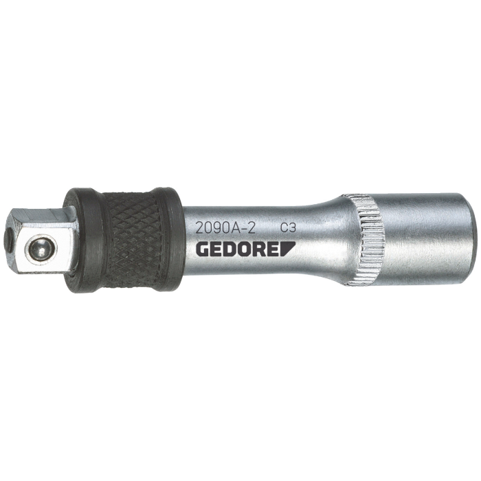 Gedore Blue Line 2090 A-Series Extensions med utløser, 1/4 tomme, 55 mm til 305 mm, SGD-079