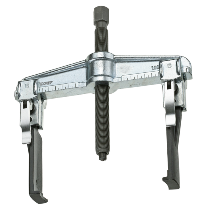 Gedore Blue Line Hurtigtrekker, 2-armsmønster, 100x100 mm til 200x150 mm, 1 Stykk, SGD-014