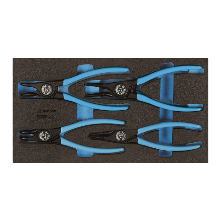 Gedore Blue Line, 1500 CT1-8000, låsetang i CT-modul, 1 sett, SGD-2309181