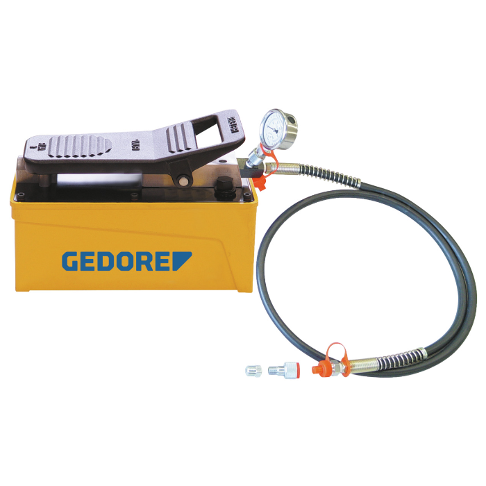 Gedore Automotive Hydraulisk Pumpe med Manometer, 1 Stykk, SGD-1375