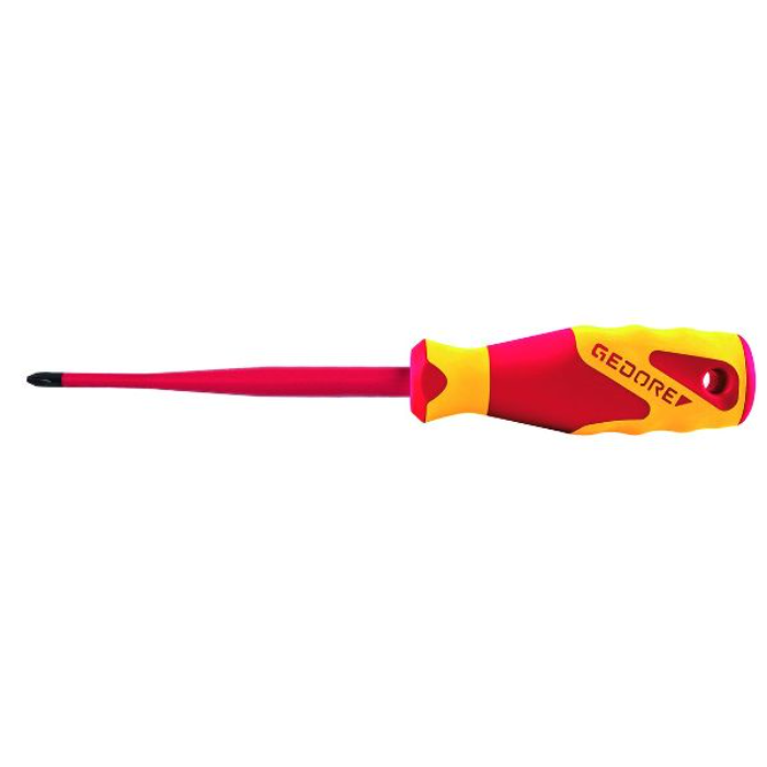 Gedore Blue Line VDE slanke skrutrekkere PH 1 & PH 2, 1 Stykk hver, SGD-761