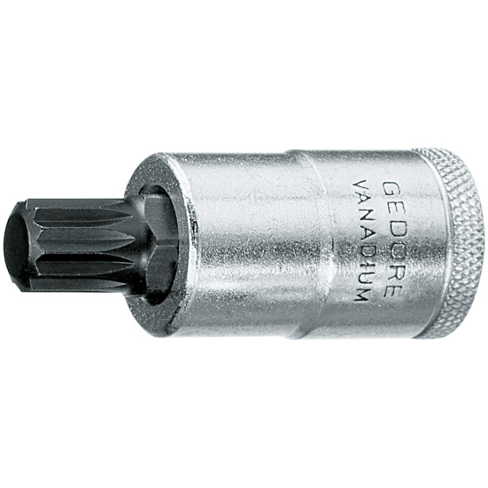 Gedore Blue Line INX 19 XZN skrutrekkerbitssokler 1/2 tomme, M5-M18, 1 Stykk, SGD-363