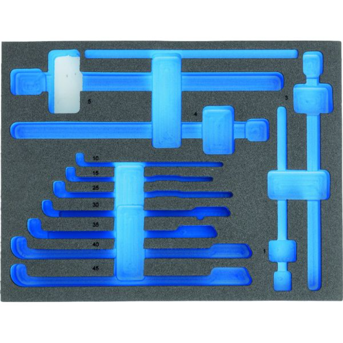 Gedore Blue Line Tom skuminnsats i-Boxx 72 sett, SGD-293