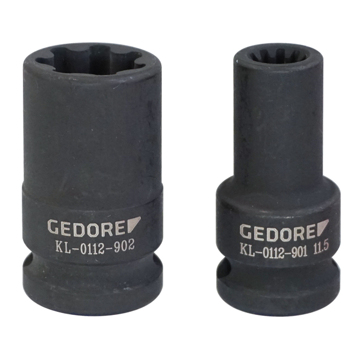 Gedore Automotive Steckschlüssel-Satz for bremser, 1 Eske, SGD-1122