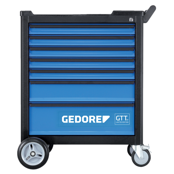 Gedore Blue Line, GTT BS-177, Verktøyvogn med 177-stk sortiment, 1 sett, SGD-3106667