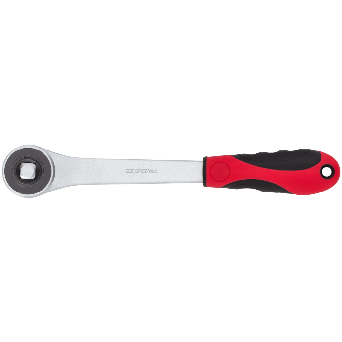 Gedore Red Line, R60600006, 2C-skralle med kobling 1/2 tomme, 270 mm, 1 stk., SGD-3300412