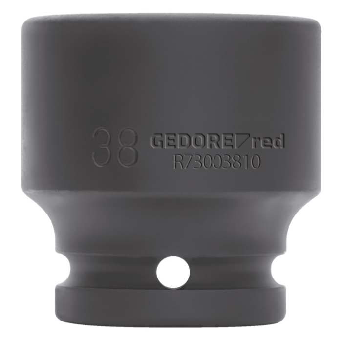Gedore Red Line 1-tommers sekskantstøtsokkelsett (27 mm - 33 mm), SGD-800